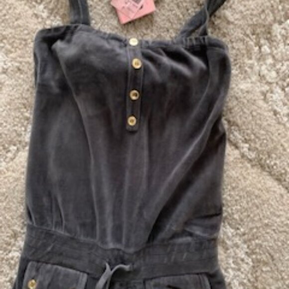 Juicy Couture Girl's Terry Velour Wide-Leg Romper/Jumpsuit (Tween Girl) NEW - Picture 7 of 7